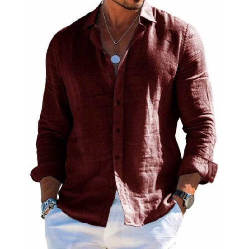 NOVA | Camisa elegante de tejido transpirable