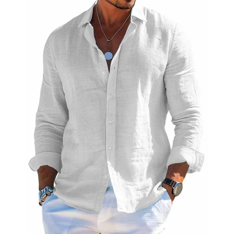 NOVA | Camisa elegante de tejido transpirable